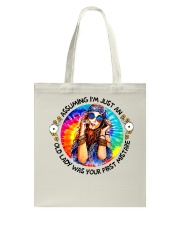 Assuming I'm Just An Old Lady Tote Bag tile