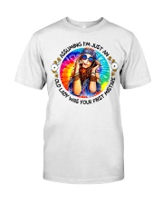 Assuming I'm Just An Old Lady Premium Fit Mens Tee tile