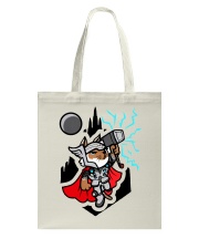 Cat Thor Tote Bag tile