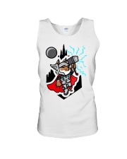Cat Thor Unisex Tank tile