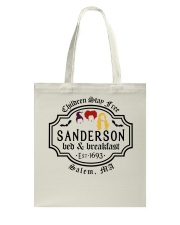 Children Stay Sanderson Tote Bag tile