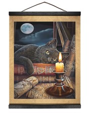 Cat Is Lying Hanging Canvas tile