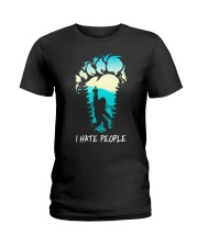 I Hate People Style 2 Ladies T-Shirt tile
