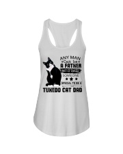Tuxedo Cat Dad Ladies Flowy Tank tile