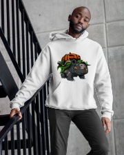 Poke Pumpkin Hooded Sweatshirt apparel-hooded-sweatshirt-lifestyle-front-10