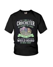 I Am A Crocheter Youth T-Shirt tile