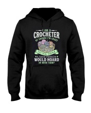 I Am A Crocheter Hooded Sweatshirt tile