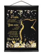 I Am Black Cat Hanging Canvas tile