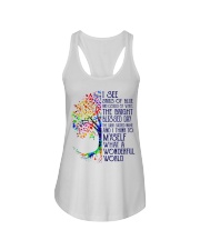 I See Skies Of Blue Ladies Flowy Tank tile