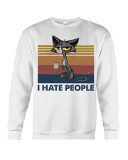 I Hate People Cat Crewneck Sweatshirt tile
