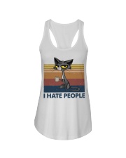 I Hate People Cat Ladies Flowy Tank tile