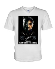 Thank You For The Memories V-Neck T-Shirt tile