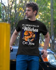 In A World Full Of Witches Be A Cat Mom Classic T-Shirt apparel-classic-tshirt-lifestyle-front-44