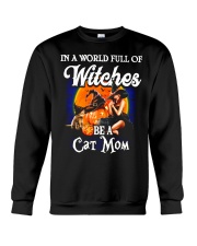 In A World Full Of Witches Be A Cat Mom Crewneck Sweatshirt tile