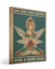 She Got Mad Hustle And A Dope Soul 16x20 Gallery Wrapped Canvas Prints front