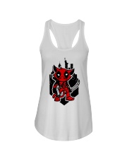 Cat Pool Ladies Flowy Tank tile