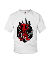 Cat Pool Youth T-Shirt tile