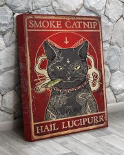 Smoke Catnip Hail Lucipurr 16x20 Gallery Wrapped Canvas Prints aos-canvas-pgw-16x20-lifestyle-front-13
