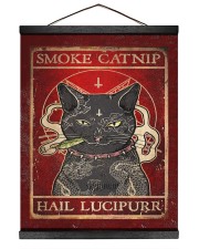 Smoke Catnip Hail Lucipurr Hanging Canvas tile