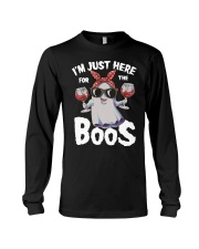 I'm Just Here For The Boos Long Sleeve Tee tile
