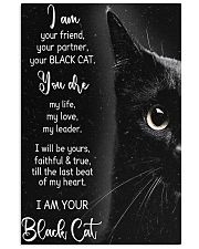 I Am Your Black Cat Vertical Poster tile