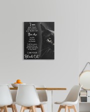 I Am Your Black Cat 16x20 Gallery Wrapped Canvas Prints aos-canvas-pgw-16x20-lifestyle-front-05