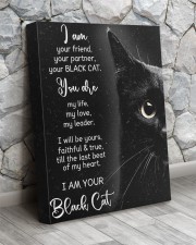 I Am Your Black Cat 16x20 Gallery Wrapped Canvas Prints aos-canvas-pgw-16x20-lifestyle-front-13