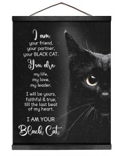 I Am Your Black Cat Hanging Canvas tile
