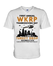 WKRP Thanksgiving Day Style 1 V-Neck T-Shirt tile