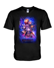 Cat Boss V-Neck T-Shirt tile