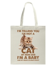 I'm Not A Cat Tote Bag tile