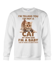 I'm Not A Cat Crewneck Sweatshirt front