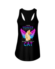 I Know Heaven Is A Beautiful Place Ladies Flowy Tank tile