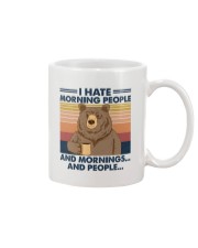I Hate Morning People And Morning And People Mug tile