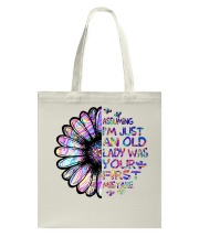 I'm Just An Old Lady Tote Bag tile