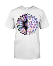 I'm Just An Old Lady Premium Fit Mens Tee tile