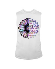 I'm Just An Old Lady Sleeveless Tee tile