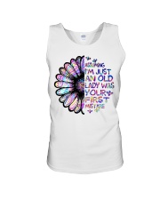 I'm Just An Old Lady Unisex Tank tile