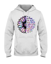 I'm Just An Old Lady Hooded Sweatshirt front