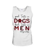 Good Taste In Dogs Unisex Tank tile
