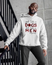 Good Taste In Dogs Hooded Sweatshirt apparel-hooded-sweatshirt-lifestyle-front-10