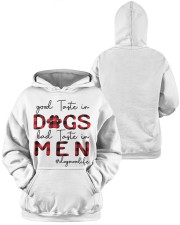 Good Taste In Dogs Hooded Sweatshirt apparel-hooded-sweatshirt-lifestyle-front-43