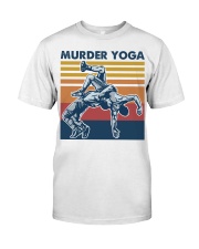 Murder Yoga Premium Fit Mens Tee tile