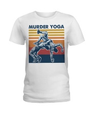 Murder Yoga Ladies T-Shirt tile
