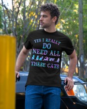Yes I Really Do Need All These Cats Classic T-Shirt apparel-classic-tshirt-lifestyle-front-44
