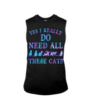 Yes I Really Do Need All These Cats Sleeveless Tee tile
