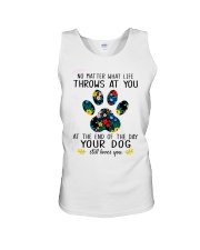 At The End Of The Day Your Dog Still Loves You Unisex Tank tile