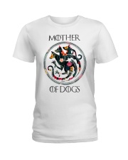 Mother Of Dogs Ladies T-Shirt tile