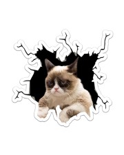 Grumpy Cat Sticker Sticker - Single (Vertical) front