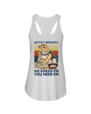Kittzy Biscuits We Knead Em You Need Em Ladies Flowy Tank tile